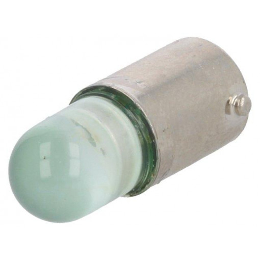 LG-BA9S-220DC; LED lamp; green; BA9S; 220VDC; POLAM-ELTA