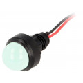 LG-D20-220DC; Indicator: LED; prominent; 220VDC; Cutout: Ø13mm; IP40; 300mm leads; POLAM-ELTA LG-D20-220DC; Indicator: LED; prominent; 220VDC; Cutout: Ø13mm; IP40; 300mm leads; POLAM-ELTA