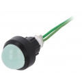 LG-D20H-230AC; Indicator: LED; prominent; 230VAC; Cutout: Ø13mm; 300mm leads; POLAM-ELTA LG-D20H-230AC; Indicator: LED; prominent; 230VAC; Cutout: Ø13mm; 300mm leads; POLAM-ELTA