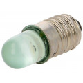 LG-E10-230AC; LED lamp; green; E10; 230VAC; 400÷500mcd; POLAM-ELTA LG-E10-230AC; LED lamp; green; E10; 230VAC; 400÷500mcd; POLAM-ELTA
