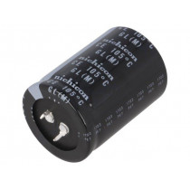 LGL2G102MELC50; Capacitor: electrolytic; SNAP-IN; 1000uF; 400VDC; Ø35x50mm; ±20%; NICHICON LGL2G102MELC50; Capacitor: electrolytic; SNAP-IN; 1000uF; 400VDC; Ø35x50mm; ±20%; NICHICON