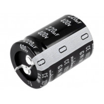 LGN2G221MELA35; Capacitor: electrolytic; SNAP-IN; 220uF; 400VDC; Ø25x35mm; ±20%; NICHICON LGN2G221MELA35; Capacitor: electrolytic; SNAP-IN; 220uF; 400VDC; Ø25x35mm; ±20%; NICHICON