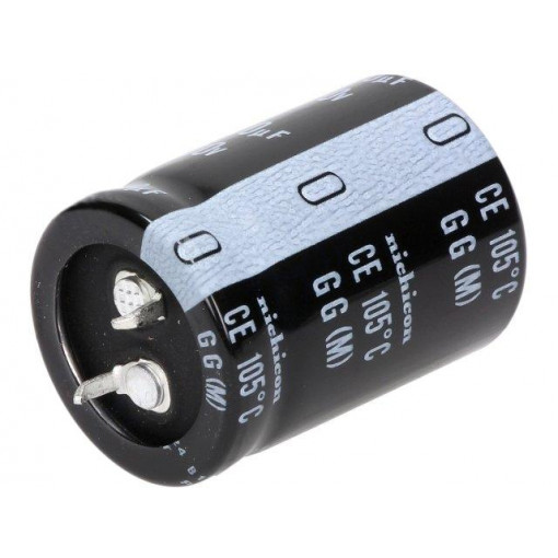 LGR2E221MELZ30; Capacitor: electrolytic; SNAP-IN; 220uF; 250VDC; Ø22x30mm; ±20%; NICHICON LGR2E221MELZ30; Capacitor: electrolytic; SNAP-IN; 220uF; 250VDC; Ø22x30mm; ±20%; NICHICON