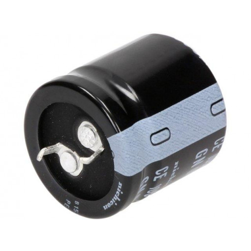 LGR2G101MELA30; Capacitor: electrolytic; SNAP-IN; 100uF; 400VDC; Ø25x30mm; ±20%; NICHICON LGR2G101MELA30; Capacitor: electrolytic; SNAP-IN; 100uF; 400VDC; Ø25x30mm; ±20%; NICHICON