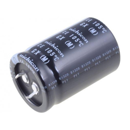 LGX2G471MELB45; Capacitor: electrolytic; SNAP-IN; 470uF; 400VDC; Ø30x45mm; ±20%; NICHICON