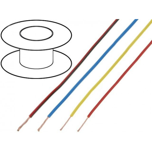 LGY2.5-OR; Wire; LgY; stranded; Cu; 2.5mm2; orange; PVC; 300/500V; 50m; Class: 5; BQ CABLE