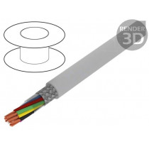 0031373; Wire; Li2YCY-TP; 5x2x0,25mm2; tinned copper braid; PVC; grey; 50V; LAPP KABEL