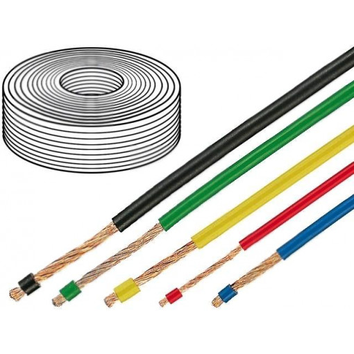 15094; Wire: loudspeaker cable; 2x0,75mm2; stranded; OFC; black-red; 25m; Goobay 15094; Wire: loudspeaker cable; 2x0,75mm2; stranded; OFC; black-red; 25m; Goobay