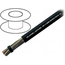 400144; Wire; HELULIGHT®; stranded; Cu; 18G1,5mm2; PVC; black; 300/500V; HELUKABEL