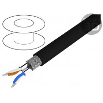 400034; Wire: DMX; Core: stranded; 2x2x0,22mm2; 110Ω; -25÷70°C; 8mm; HELUKABEL