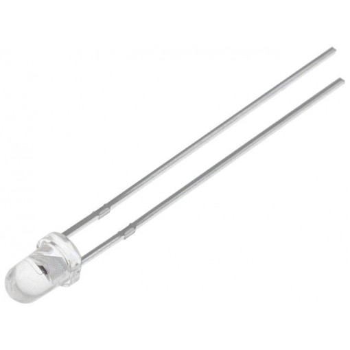 LIR30243-01; IR transmitter; 3mm; 940nm; transparent; 25°; THT; 20mA; WENRUN