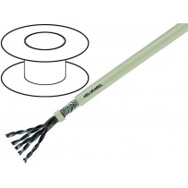 17036; Wire; LiYCY-P; 4x2x1,5mm2; tinned copper braid; PVC; grey; 350V; HELUKABEL