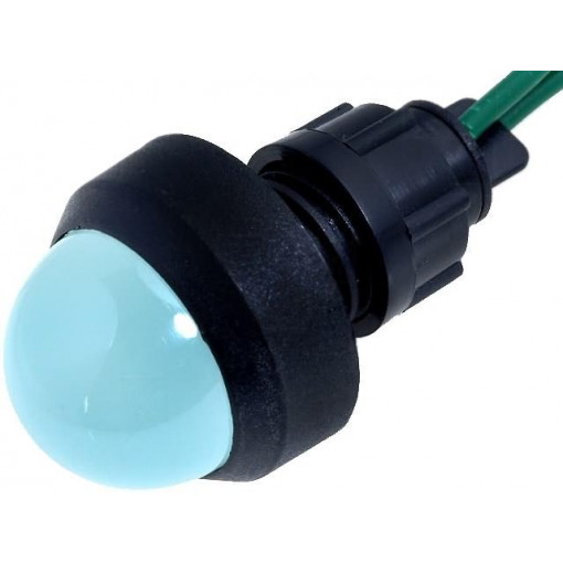 LKD220-G; Indicator: LED; prominent; 230VAC; Cutout: Ø13mm; IP20; 300mm leads; ELPROD LKD220-G; Indicator: LED; prominent; 230VAC; Cutout: Ø13mm; IP20; 300mm leads; ELPROD