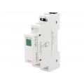 LKM-03-20; Module: voltage indicator; 230VAC; IP20; DIN; 90x17.5x66mm; ZAMEL