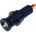 LKM12-24-Y; Indicator: LED; recessed; 12÷24VDC; 12÷24VAC; Cutout: Ø10mm; IP20; ELPROD