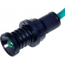 LKM220-G; Indicator: LED; recessed; 230VAC; Cutout: Ø10mm; IP20; 300mm leads; ELPROD