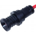 LKM220-R; Indicator: LED; recessed; 230VAC; Cutout: Ø10mm; IP20; 300mm leads; ELPROD