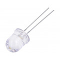 LL-1004WC2R-W5-3PC; LED; 10mm; white neutral; 14000÷23000mcd; 15°; Front: convex; 5500K; LUCKY LIGHT