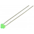 LL-204GD2A-1A; LED; 1.8mm; green; 2.2÷2.6mcd; 55°; 2.1÷2.8V; Front: convex; LUCKY LIGHT