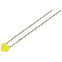 LL-204YD2A-2Y; LED; 1.8mm; yellow; 2.5÷5mcd; 55°; 2.1÷2.8V; Front: convex; LUCKY LIGHT