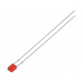 LL-234VD2Q-1B-L54; LED; rectangular; 3.2x2x4.15mm; red; 70÷120mcd; 130°; Front: flat; LUCKY LIGHT LL-234VD2Q-1B-L54; LED; rectangular; 3.2x2x4.15mm; red; 70÷120mcd; 130°; Front: flat; LUCKY LIGHT