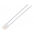 LL-234WC2Q-W6-3P; LED; rectangular; 3.2x2x4.15mm; white warm; 780÷1300mcd; 130°; LUCKY LIGHT LL-234WC2Q-W6-3P; LED; rectangular; 3.2x2x4.15mm; white warm; 780÷1300mcd; 130°; LUCKY LIGHT