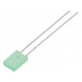 LL-253GD1F-1B; LED; rectangular; 5x2x7.15mm; yellow green; 13÷30mcd; 130°; 20mA; LUCKY LIGHT LL-253GD1F-1B; LED; rectangular; 5x2x7.15mm; yellow green; 13÷30mcd; 130°; 20mA; LUCKY LIGHT