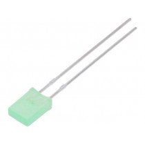 LL-253GD1G-1B; LED; rectangular; 5x2x7.05mm; yellow green; 9÷20mcd; 130°; 20mA; LUCKY LIGHT