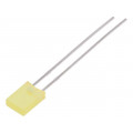 LL-253YD1F-1B; LED; rectangular; 5x2x7.15mm; yellow; 30÷70mcd; 130°; Front: flat; LUCKY LIGHT LL-253YD1F-1B; LED; rectangular; 5x2x7.15mm; yellow; 30÷70mcd; 130°; Front: flat; LUCKY LIGHT