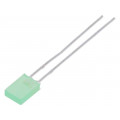 LL-254PGD1F-G5-2B; LED; rectangular; 5x2x7.15mm; green; 600÷1000mcd; 130°; Front: flat; LUCKY LIGHT LL-254PGD1F-G5-2B; LED; rectangular; 5x2x7.15mm; green; 600÷1000mcd; 130°; Front: flat; LUCKY LIGHT