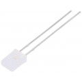LL-257YGM1G-1B; LED; rectangular; 2x5x7.05mm; bipolar,bicolour; 9÷20mcd; 150°; LUCKY LIGHT LL-257YGM1G-1B; LED; rectangular; 2x5x7.05mm; bipolar,bicolour; 9÷20mcd; 150°; LUCKY LIGHT