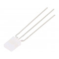 LL-259VGM1G-C-1B; LED; rectangular; 2x5x7.05mm; bicolour; red/green; 45÷90mcd; 120°; LUCKY LIGHT LL-259VGM1G-C-1B; LED; rectangular; 2x5x7.05mm; bicolour; red/green; 45÷90mcd; 120°; LUCKY LIGHT