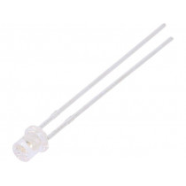 LL-304BC1X-B4-2B; LED; 3mm; blue; 350÷600mcd; 100°; Front: flat; LUCKY LIGHT
