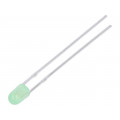 LL-304GD2P-1B; LED; 3mm; yellow green; 90÷160mcd; 80°; Front: convex; LUCKY LIGHT LL-304GD2P-1B; LED; 3mm; yellow green; 90÷160mcd; 80°; Front: convex; LUCKY LIGHT