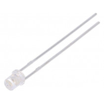 LL-304PGC1X-G5-2B; LED; 3mm; green; 2200÷3800mcd; 100°; Front: flat; LUCKY LIGHT