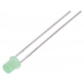 LL-304PGD1X-G5-2B; LED; 3mm; green; 1300÷2200mcd; 110°; Front: flat; LUCKY LIGHT LL-304PGD1X-G5-2B; LED; 3mm; green; 1300÷2200mcd; 110°; Front: flat; LUCKY LIGHT