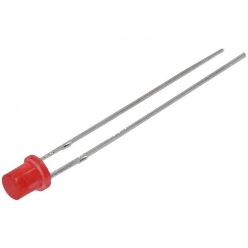 LL-304SD1X-1S; LED; 3mm; red; 6÷13mcd; 130°; Front: flat; LUCKY LIGHT LL-304SD1X-1S; LED; 3mm; red; 6÷13mcd; 130°; Front: flat; LUCKY LIGHT