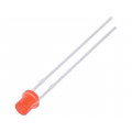 LL-304VD1X-1B; LED; 3mm; red; 270÷460mcd; 60°; Front: convex; LUCKY LIGHT LL-304VD1X-1B; LED; 3mm; red; 270÷460mcd; 60°; Front: convex; LUCKY LIGHT