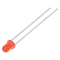 LL-304VD2C-1B; LED; 3mm; red; 270÷460mcd; 60°; Front: convex; LUCKY LIGHT LL-304VD2C-1B; LED; 3mm; red; 270÷460mcd; 60°; Front: convex; LUCKY LIGHT