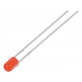 LL-304VD2P-1B; LED; 3mm; red; 160÷270mcd; 80°; Front: convex; LUCKY LIGHT LL-304VD2P-1B; LED; 3mm; red; 160÷270mcd; 80°; Front: convex; LUCKY LIGHT