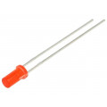 LL-304VD2Y-V1-1A; LED; 3mm; red; 70÷120mcd; 130°; Front: flat; LUCKY LIGHT LL-304VD2Y-V1-1A; LED; 3mm; red; 70÷120mcd; 130°; Front: flat; LUCKY LIGHT