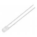 LL-304WC2J-W2-3PD; LED; 3mm; white cold; 5000÷8500mcd; 30°; Front: convex; 11000K; LUCKY LIGHT