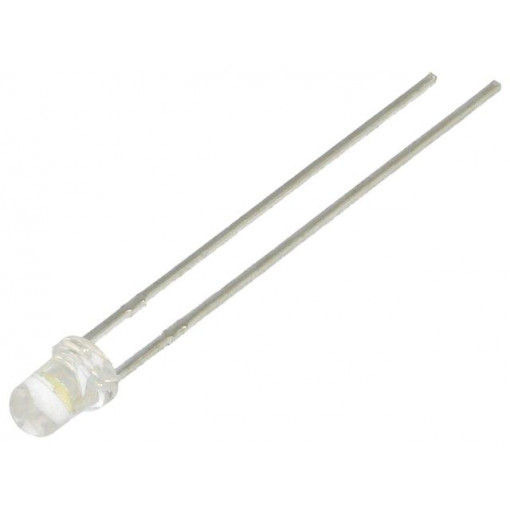 LL-304WC4B-W2-3PD; LED; 3mm; white cold; 9000mcd; 30°; Front: convex; LUCKY LIGHT