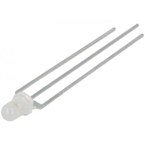 LL-309VUGM2E-V11A-2B; LED; 3mm; bicolour; red/green; 270÷350mcd; 70÷90mcd; 60°; cathode; LUCKY LIGHT