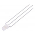 LL-309YPGM2E-A-3C-G52B; LED; 3mm; bicolour; yellow/green; 2000÷4500mcd; 390÷890mcd; 60°; LUCKY LIGHT LL-309YPGM2E-A-3C-G52B; LED; 3mm; bicolour; yellow/green; 2000÷4500mcd; 390÷890mcd; 60°; LUCKY LIGHT