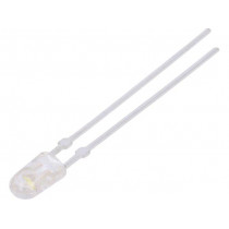 LL-434WC2Q-W2-3P-T; LED; oval; 3.9x3.2mm; white cold; 110/40°; Front: convex; 20mA; LUCKY LIGHT LL-434WC2Q-W2-3P-T; LED; oval; 3.9x3.2mm; white cold; 110/40°; Front: convex; 20mA; LUCKY LIGHT