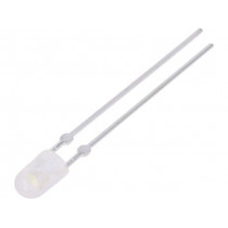 LL-434WM2Q-W2-3P-T; LED; oval; 3.9x3.2mm; white cold; 2200÷3800mcd; 110/40°; 20mA; LUCKY LIGHT LL-434WM2Q-W2-3P-T; LED; oval; 3.9x3.2mm; white cold; 2200÷3800mcd; 110/40°; 20mA; LUCKY LIGHT