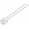 LL-484WC1C-W2-3P; LED; 4.8mm; white cold; 1300÷2200mcd; 100°; Front: convex; 2.6÷3.6V; LUCKY LIGHT