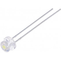 LL-484WC1C-W2-3P; LED; 4.8mm; white cold; 1300÷2200mcd; 100°; Front: convex; 2.6÷3.6V; LUCKY LIGHT