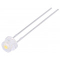 LL-484WC1C-W5-3P; LED; 4.8mm; white neutral; 1300÷2200mcd; 100°; Front: convex; 5500K; LUCKY LIGHT